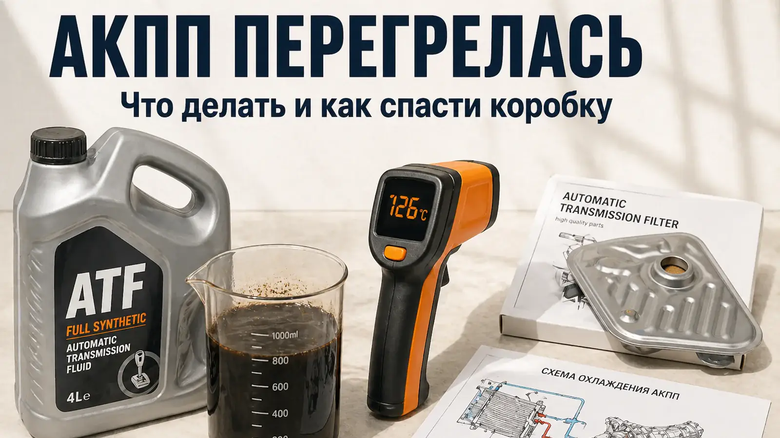 АКПП перегрелась: что делать и как спасти коробку