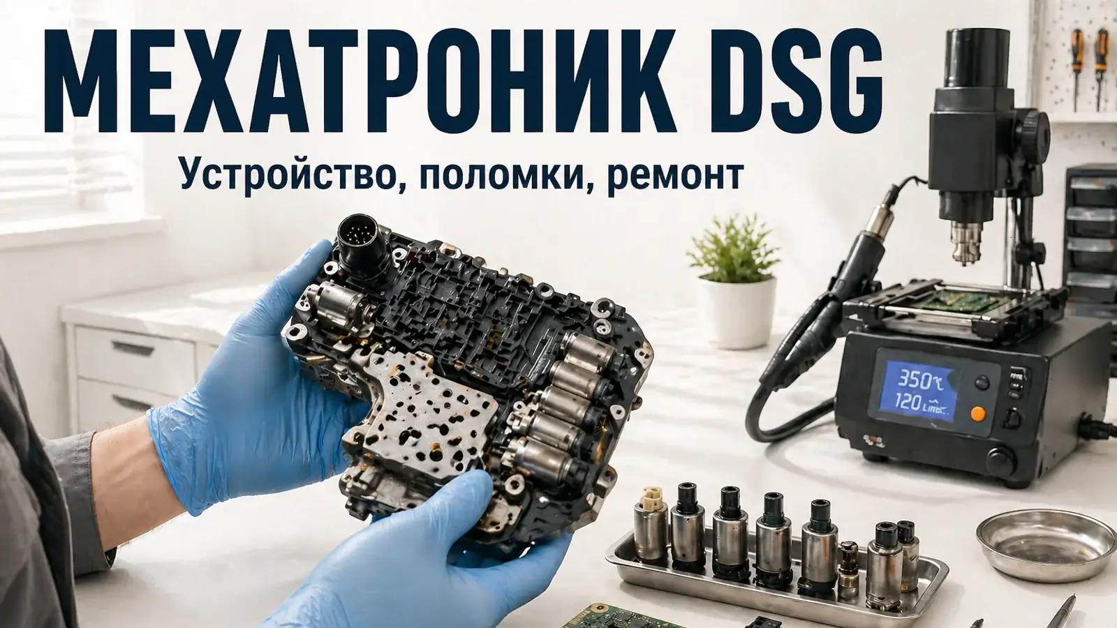 Что такое мехатроник DSG: устройство, поломки, ремонт