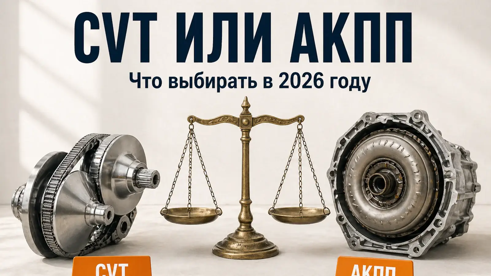 CVT или АКПП — что выбирать в 2026 году