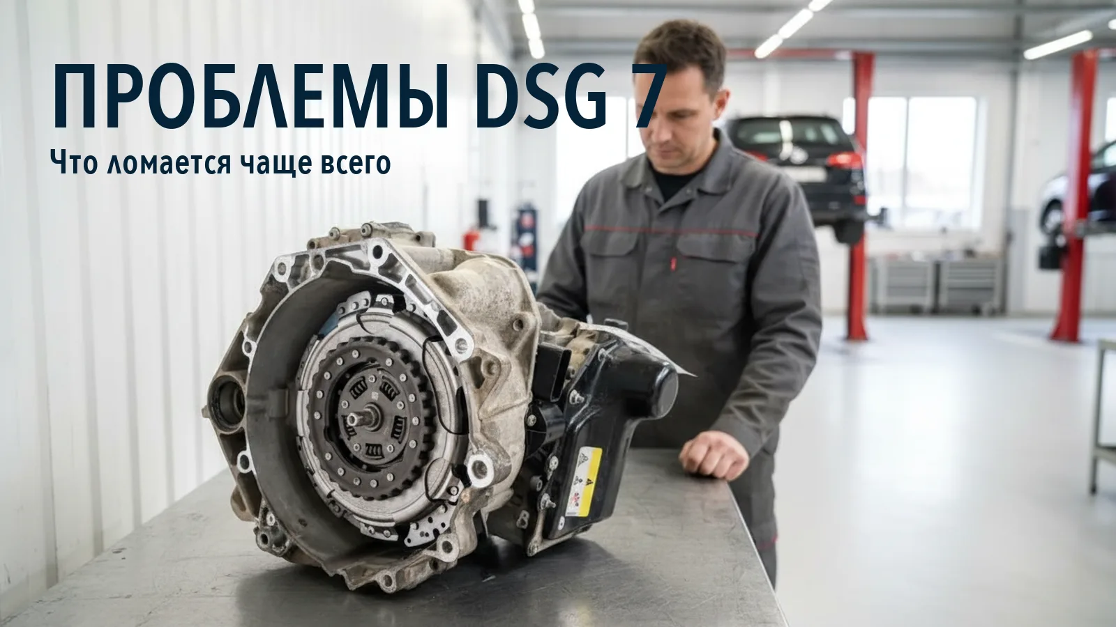 Главные проблемы коробки DSG 7: что ломается чаще всего