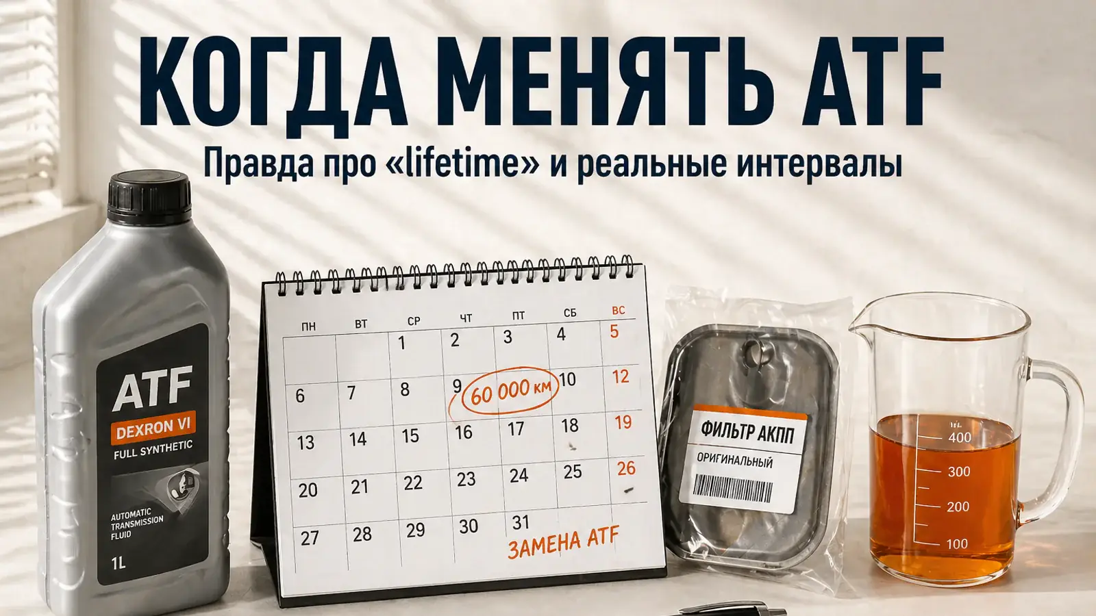 Как часто менять масло в АКПП: правда про «lifetime» и реальные интервалы