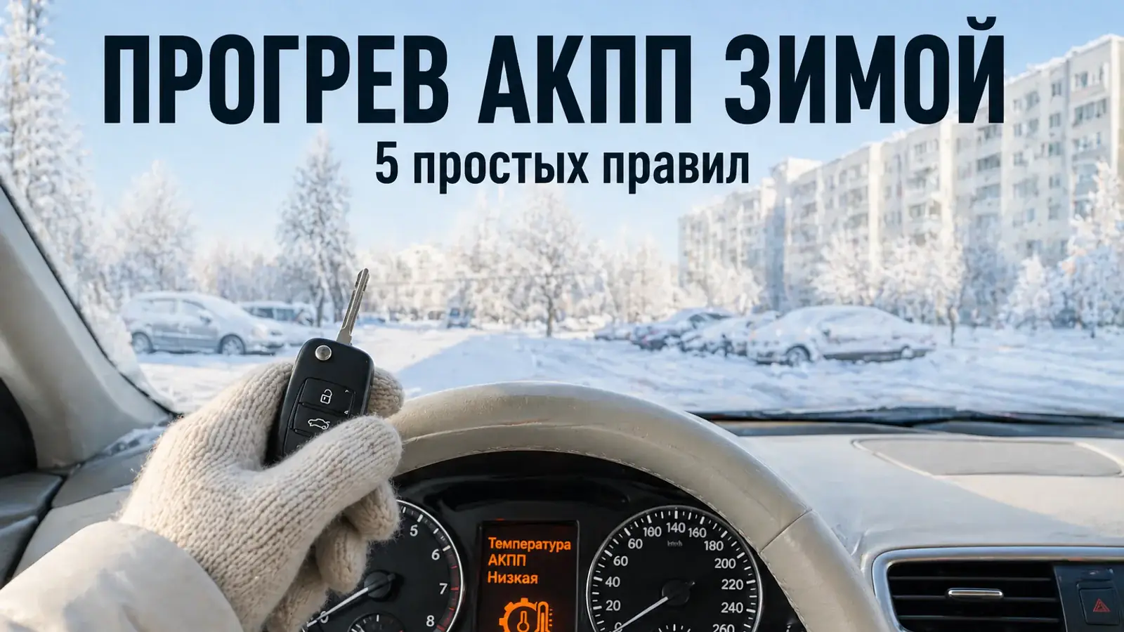 Как правильно прогревать АКПП зимой: 5 простых правил