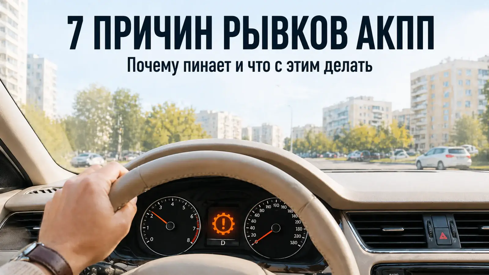 Почему пинает АКПП: 7 реальных причин рывков и толчков