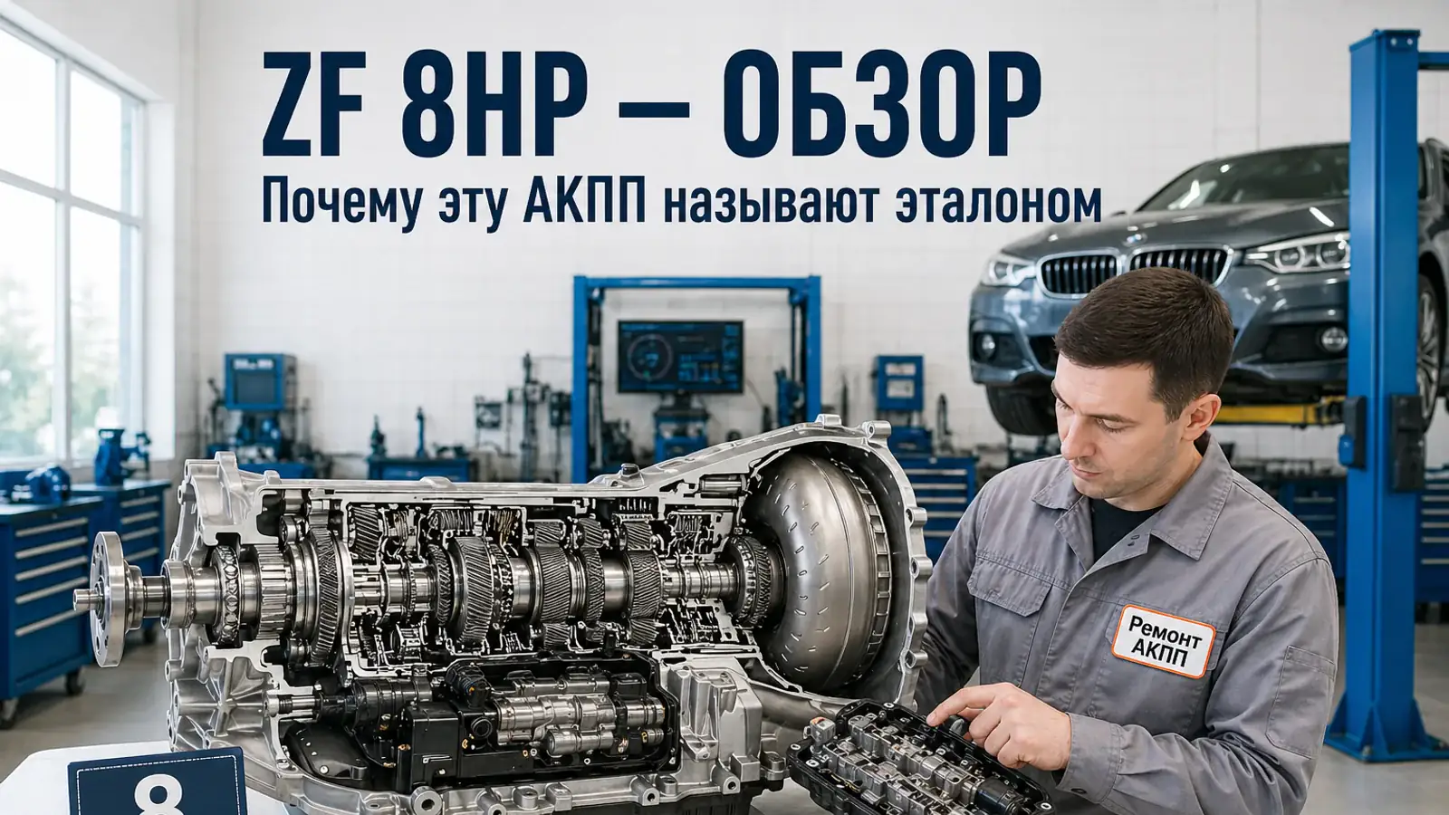 ZF 8HP: почему эту АКПП называют эталоном