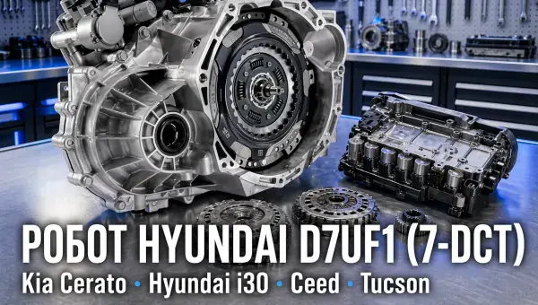 Ремонт коробки передач Hyundai D7UF1 (7-DCT) в АКПП-МСК — DCT