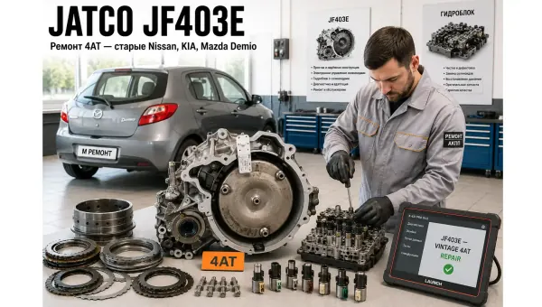 Ремонт коробки передач Jatco JF403E в АКПП-МСК — АКПП