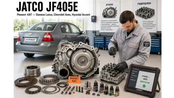 Ремонт коробки передач Jatco JF405E в АКПП-МСК — АКПП