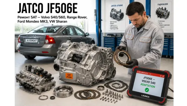 Ремонт коробки передач Jatco JF506E в АКПП-МСК — АКПП