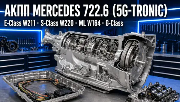 Ремонт коробки передач Mercedes 722.6 (5G-Tronic) в АКПП-МСК — АКПП