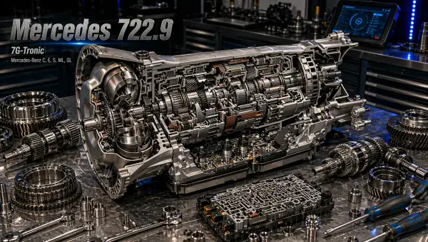 Ремонт коробки передач Mercedes 722.9 (7G-Tronic) в АКПП-МСК — АКПП