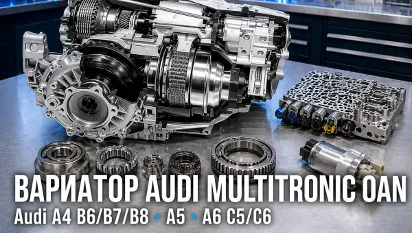Ремонт коробки передач Audi Multitronic 0AN в АКПП-МСК — CVT