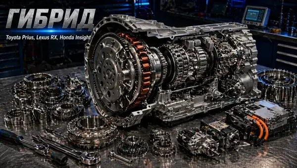 Ремонт коробки передач Toyota HSD (e-CVT) в АКПП-МСК — HEV