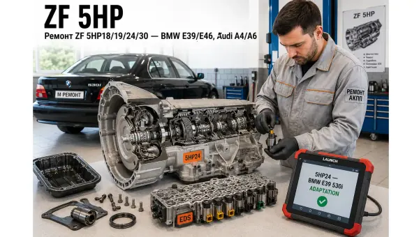 Ремонт коробки передач ZF 5HP в АКПП-МСК — АКПП