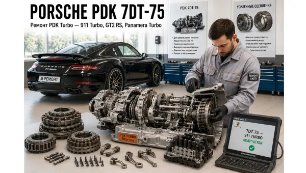 Ремонт коробки передач ZF 7DT-75 в АКПП-МСК — DCT