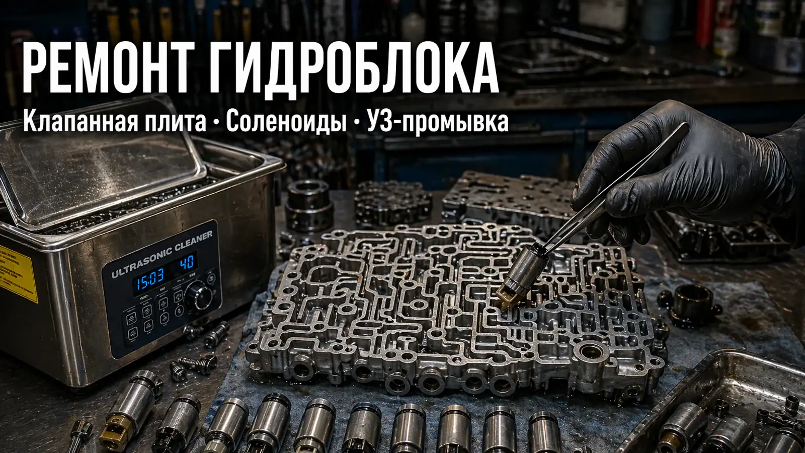 Ремонт гидроблока коробки передач EXEED EXEED VX (2021–2024) в Москве — гарантия 12 месяцев, бесплатная диагностика